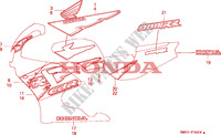 FLEJE/MARCA(5) para Honda CBR 900 RR 1995