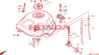 TANQUE DE COMBUSTIBLE(1) para Honda CBR 900 FIREBLADE 1992