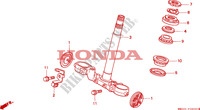 VASTAGO DE DIRECCION para Honda SEVEN FIFTY 750 1992