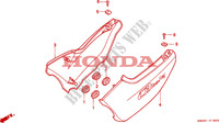CUBIERTA LATERAL para Honda CB SEVEN FIFTY 750 2002