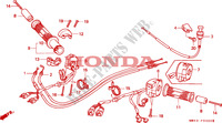 INTERRUPTOR/CABLE para Honda RC45 RVF 750 1995