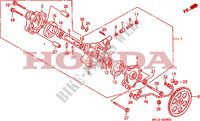 BOMBA DE ACEITE (NX500P/R/NX650P/R) para Honda DOMINATOR 650 1994