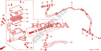 CILINDRO MAESTRO EMBRAGUE para Honda VALKYRIE 1500 F6C 2003