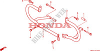 DEFENSA DE MOTOR para Honda VALKYRIE 1500 F6C TOURER 1998