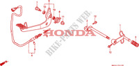 PEDAL para Honda VALKYRIE 1500 F6C TOURER 2000