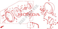 FARO DELANTERO para Honda SHADOW 750 1997