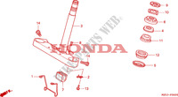 VASTAGO DE DIRECCION para Honda SHADOW 750 34HP 1996