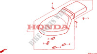 ASIENTO(1) para Honda SHADOW 600 VLX DELUXE 1997