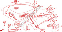TANQUE DE COMBUSTIBLE(1) para Honda SHADOW 600 VLX DELUXE 1997