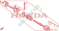 MOTOR DE ARRANQUE para Honda TRX 300 FOURTRAX 4X4 1990