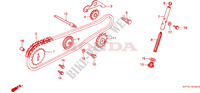 CADENA DE LEVA para Honda SPORTRAX TRX 90 1997