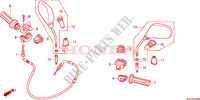 INTERRUPTOR/CABLE/RETROVISOR para Honda SH 125 TOP CASE 2011