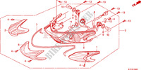 LUZ DE COMBINACION TRAS. para Honda SH 125 TOP CASE 2011