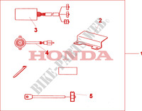 ALARMA para Honda SH 300 SPORTY ABS SPECIAL 2F 2008