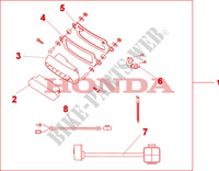 LUCES ADICIONALES para Honda XL 1000 VARADERO 2008