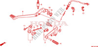 PEDAL para Honda XL 1000 VARADERO ABS 2011