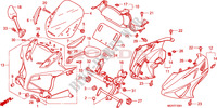 CAPO (CBF600S8/SA8) para Honda CBF 600 FAIRING ABS 2009