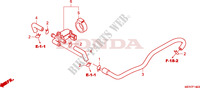 CONTROL INYECCION DE AIRE VALVULA(2) para Honda CBF 600 NAKED ABS 2008