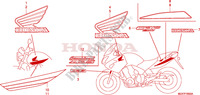 MARCA para Honda CBF 600 NAKED 2 TONES 25KW 2006