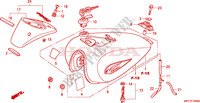 TANQUE DE COMBUSTIBLE para Honda SHADOW VT 750 SPIRIT F 2009