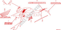 MARCA(2) para Honda CB 1000 R ABS TRICOLOR 2011
