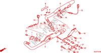 SILENCIADOR DE ESCAPE para Honda VT 750 S 2011