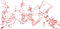 CAPO SUPERIOR para Honda CBR 600 F ABS 2011