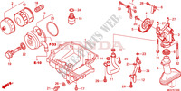 COLECTOR DE ACEITE/BOMBA DE ACEITE para Honda CBR 600 F SPECIAL 2011