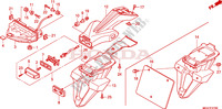 LUZ TRASERA para Honda CBR 600 F SPECIAL 2011