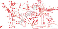 PALANCA DE MANIJA/INTERRUPTOR/CABLE para Honda FOURTRAX 350 RANCHER 4X4 Electric Shift 2005