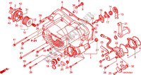 CUBIERTA DE CARTER DEL.(TRX500FE/FPE) para Honda FOURTRAX 500 FOREMAN 4X4 Electric Shift 2011