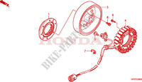 GENERADOR para Honda FOURTRAX 500 FOREMAN 4X4 Electric Shift 2011