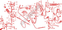 PALANCA DE MANIJA/INTERRUPTOR/CABLE para Honda FOURTRAX 500 FOREMAN 4X4 2010