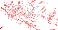 CUBIERTA DE CIGUENAL IZQUIERDA (TRX450R6,7,8/ER6,7,8) para Honda TRX 450 R SPORTRAX Electric Start 2006