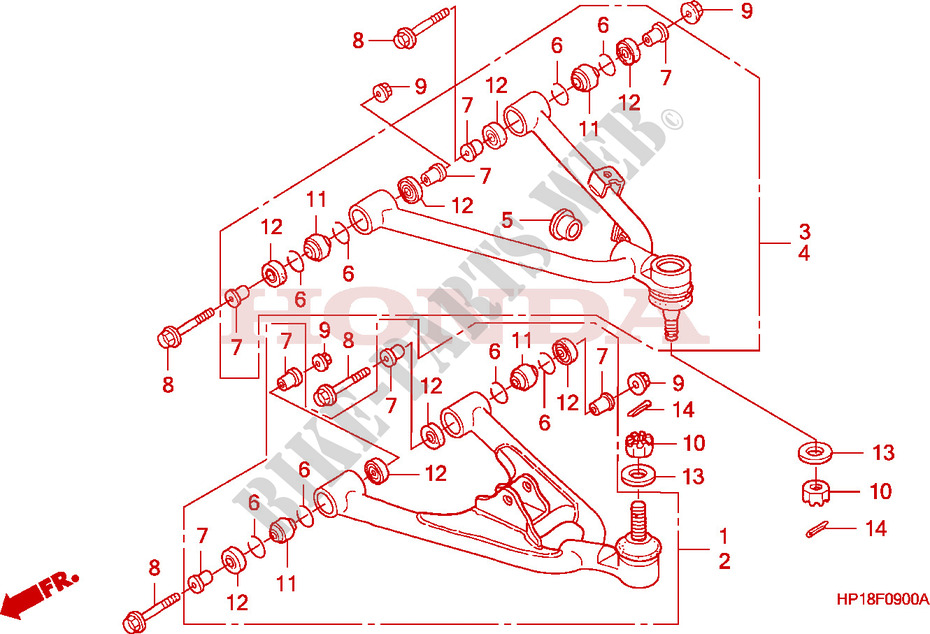 6# ATV manillar interruptor con chokehebel Honda TRX 450 Sportrax E-Start