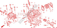 CULATA DE CILINDRO para Honda TRX 450 R SPORTRAX Electric Start 2011