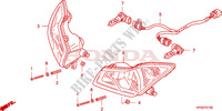 FARO DELANTERO para Honda FOURTRAX 420 RANCHER 4X4 Manual Shift 2009