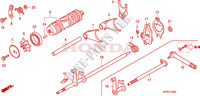 HORQUILLA DE CAMBIO para Honda FOURTRAX 420 RANCHER 4X4 Manual Shift 2009
