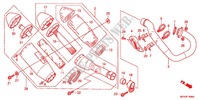 SILENCIADOR DE ESCAPE(2) para Honda CRF 450 R 2011