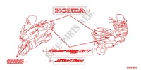 EMBLEMA/FLEJE (FJS600A9 2KO/FJS600AB/DB) para Honda SILVER WING 600 ABS 2014