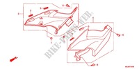 LIMPIADOR DE AIRE/CUBIERTA LATERAL para Honda CBF 1000 ABS 2012