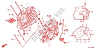 CARTER DE MOTOR/BOMBA DE ACEITE para Honda CBR 125 REPSOL 2012