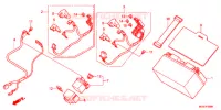 CONJUNTO DE ALAMBRES/BATERIA para Honda CBR 600 F WHITE 2012