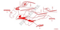 EMBLEMA/FLEJE (2) para Honda ACE 125 CASTED WHEELS 2012