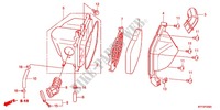 FILTRO DEL AIRE (1) para Honda ACE 125 SPOKED WHEELS 2012