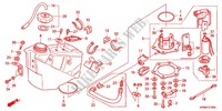 TANQUE DE COMBUSTIBLE para Honda CRF 250 R 2012