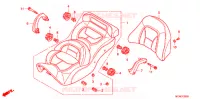 ASIENTO SIMPLE(2) para Honda GL 1800 GOLD WING ABS AIRBAG NAVI 2012