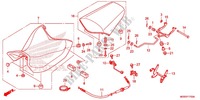 ASIENTO SIMPLE(2) para Honda NC 700 ABS 35KW 2012