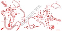 PALANCA DE MANIJA/INTERRUPTOR/CABLE (NC700X/XA) para Honda NC 700 X ABS 35KW 2012