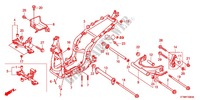 CUERPO DE BASTIDOR para Honda SH 300 ABS SPECIAL 4E 2012